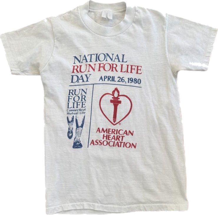 Run For Life Vintage Tee