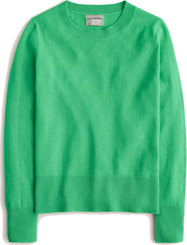 Kelly Green Cashmere Sweater