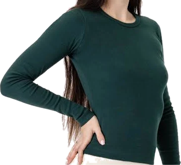 Forest Green Long Sleeve Tee